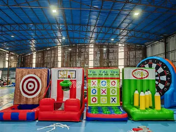 custom interactive inflatable sports game detail view