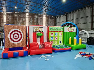 custom interactive inflatable sports game detail view