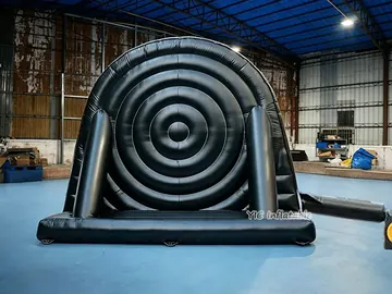 football themed interactive inflatable sports game detail view
