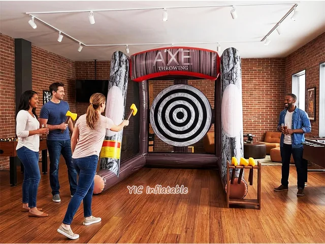 Indoor Inflatable Axe Throwing Game product image
