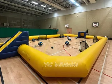 Indoor Inflatable Soccer Field side view