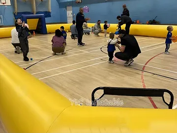 Indoor Inflatable Soccer Field play layout