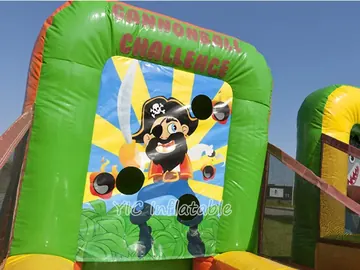 custom interactive inflatable sports game detail view