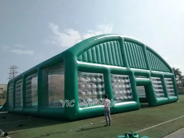 soccer themed interactive inflatable sports game detail view