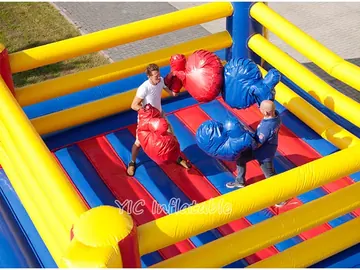 custom interactive inflatable sports game detail view