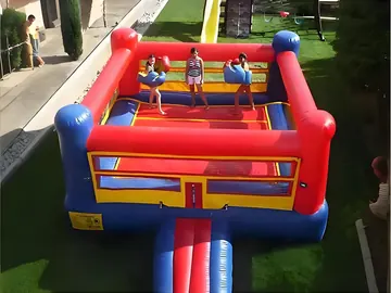 custom interactive inflatable sports game detail view