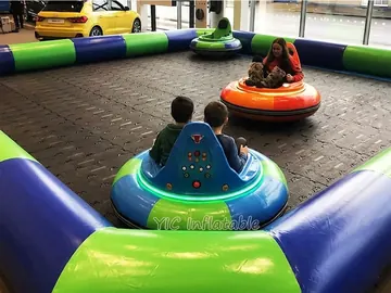 bumper themed interactive inflatable sports game detail view