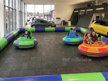 bumper themed interactive inflatable sports game detail view