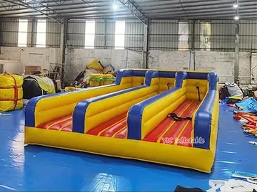 bungee themed interactive inflatable sports game detail view