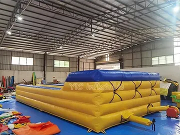 bungee themed interactive inflatable sports game detail view