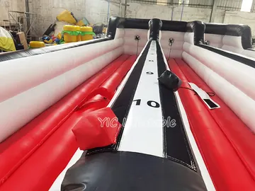 bungee themed interactive inflatable sports game detail view