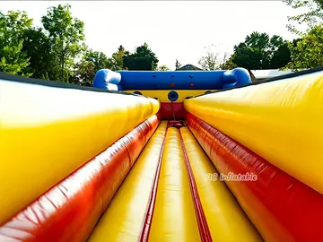 bungee themed interactive inflatable sports game detail view
