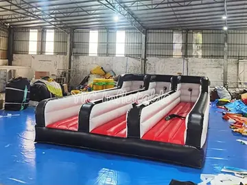 bungee themed interactive inflatable sports game detail view