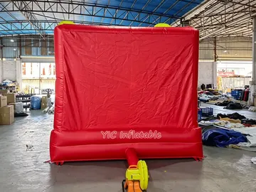 baseball themed interactive inflatable sports game detail view