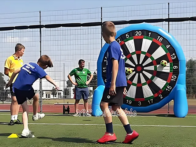 Inflatable Football Dartboard Training Game product image