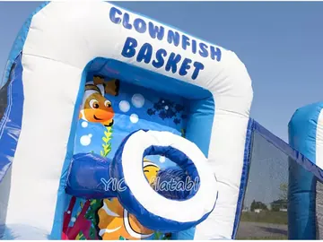 custom interactive inflatable sports game detail view