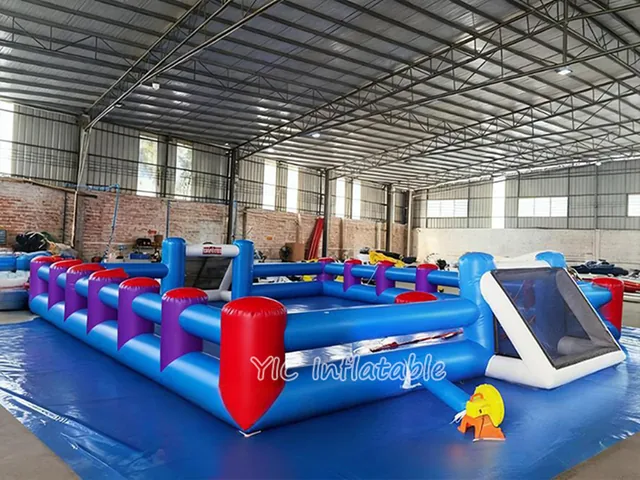 Inflatable Sports Arena with Water Feature product image