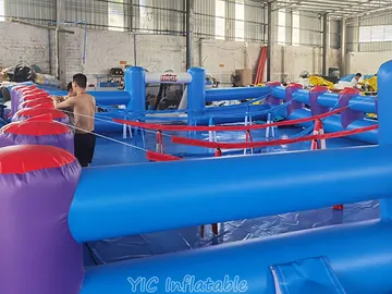 custom interactive inflatable sports game detail view