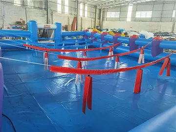 custom interactive inflatable sports game detail view