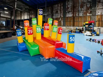 custom interactive inflatable sports game detail view