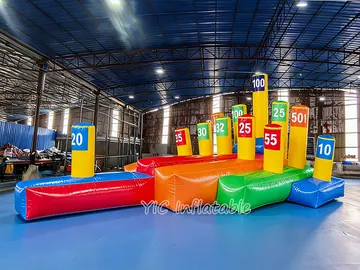 custom interactive inflatable sports game detail view