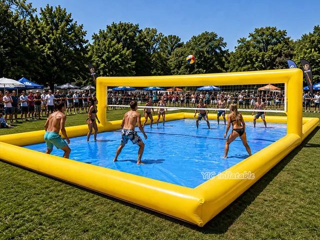 Inflatable Water Volleyball Court product image