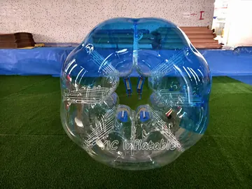 bumper themed interactive inflatable sports game detail view