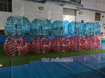 bumper themed interactive inflatable sports game detail view