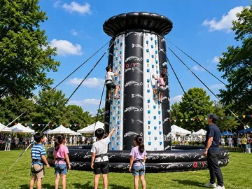 Rock Climbing Inflatable Rental for Rental front view