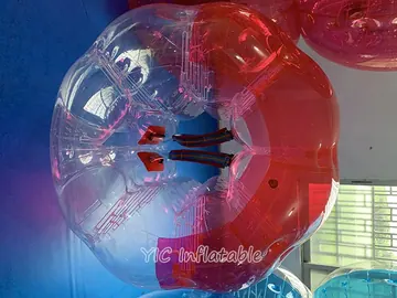 bumper themed interactive inflatable sports game detail view