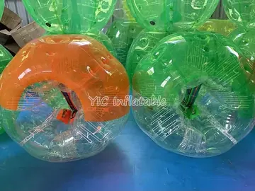 bumper themed interactive inflatable sports game detail view