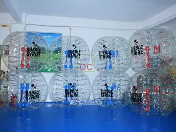 bumper themed interactive inflatable sports game detail view