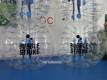 bumper themed interactive inflatable sports game detail view