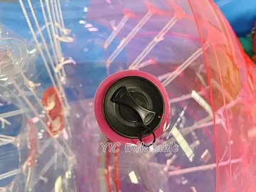 bumper themed interactive inflatable sports game detail view