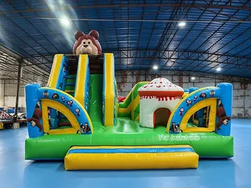 Masha and the Bear Playground front view