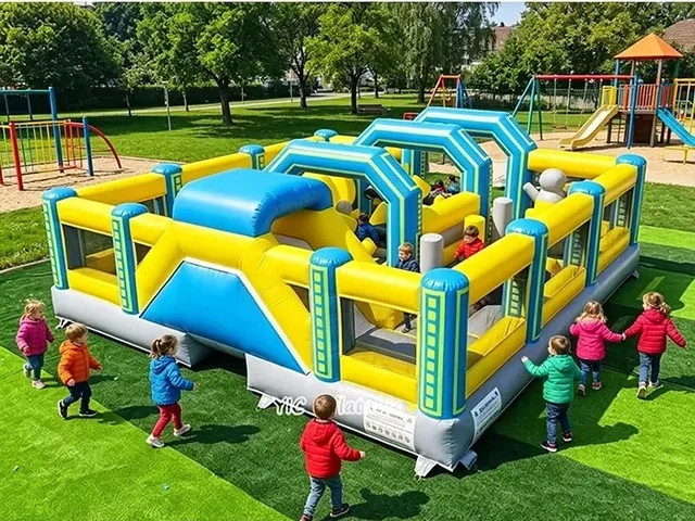 Giant Inflatable Maze and Obstacle Course product image