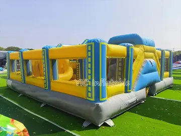 Giant Inflatable Maze and Obstacle Course detail view