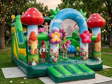 Fairy Tale Themed Amusement Park front view