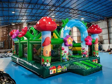 Fairy Tale Themed Amusement Park side view