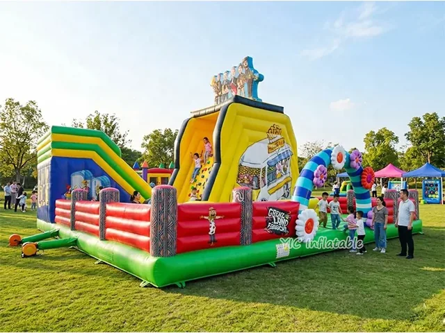 Circus Combo Bounce House product image