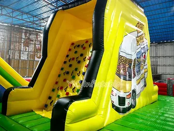 Giant Inflatable Theme Park with Slide detail view