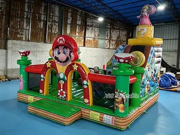 Mario Castle Theme Park side view