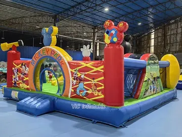 Mickey Mouse Inflatable Playground detail view