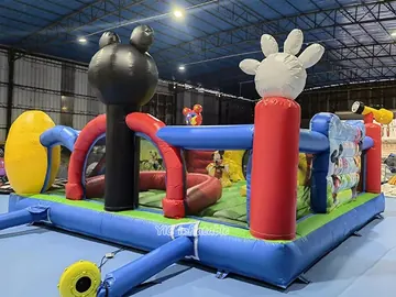 Mickey Mouse Inflatable Playground commercial attraction view