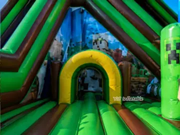 Pixel Adventure Inflatable Theme Park commercial attraction view