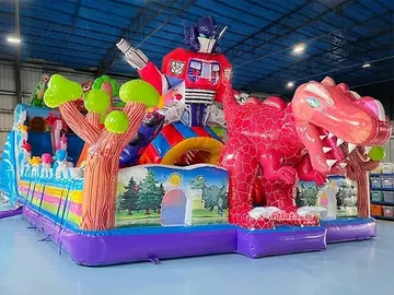 Robotic Dinosaur Theme Park front view