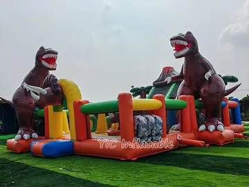 Robotic Dinosaur Theme Park play layout