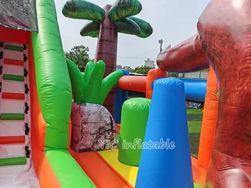 Robotic Dinosaur Theme Park commercial attraction view