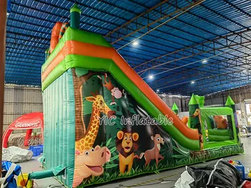 Safari Theme Indoor Playground play layout
