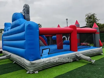 Space Themed Indoor Playground commercial attraction view